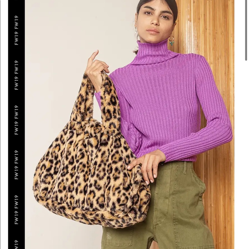 THE LEOPARD FUR BAG | Now here in Brown Leopard